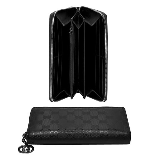 Noir Gucci Continental Emboîtement Portefeuille G Charme